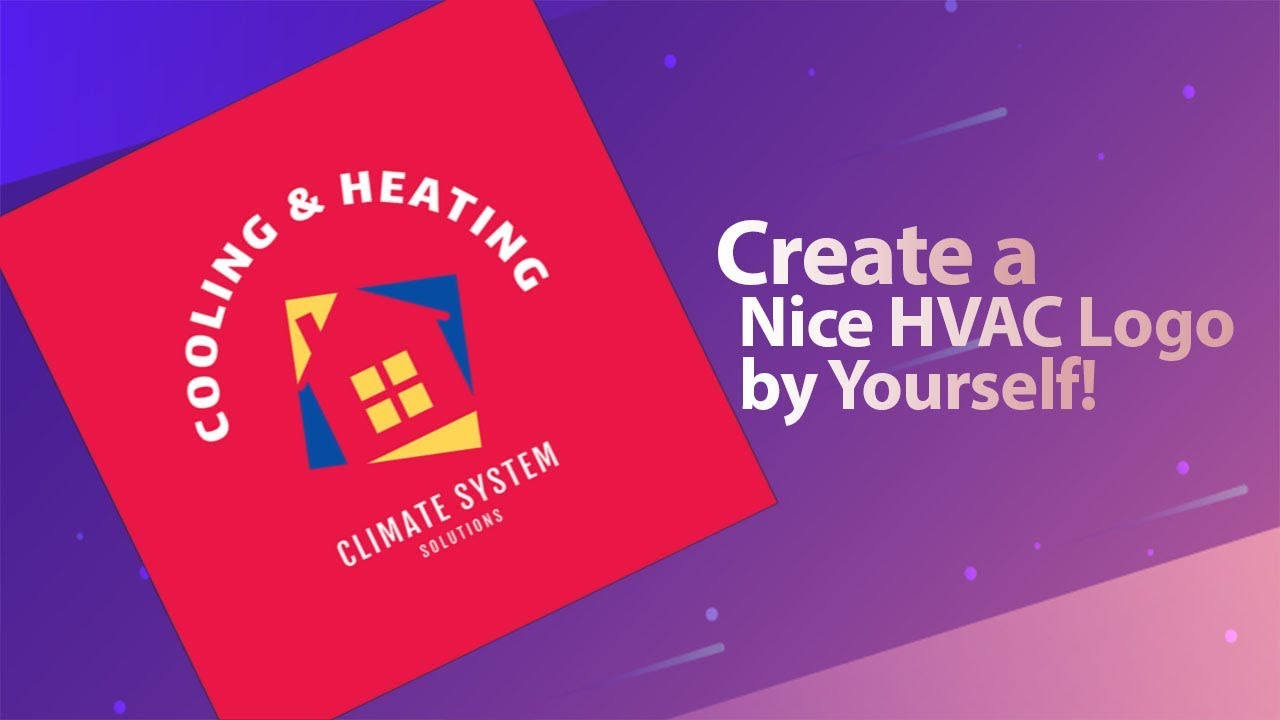 Create a Nice HVAC Logo by Yourself