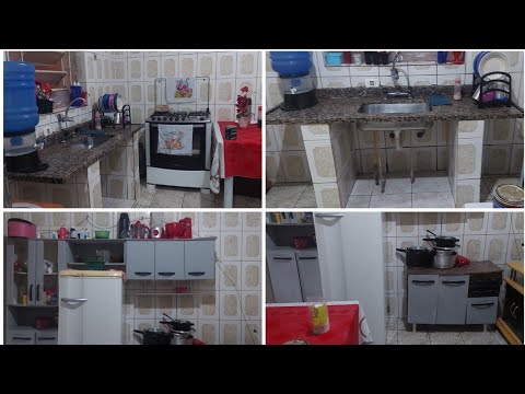 Não Aguentei Ver a Cozinha Dela  Nessa Situação e Ela Tão Desanimada aí Tive que Dar Uma Jeito