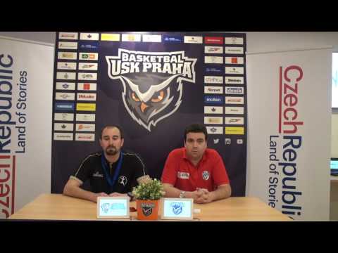 EYBL press conference: BC Megyeri Tigers - Szolnoki SPortcentrun