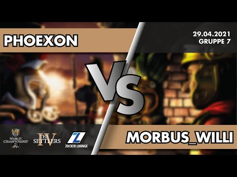 Phoexon vs. morbus_willi - THE SETTLERS IV WORLD CHAMPIONSHIP 2021