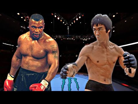 BRUCE LEE VS MIKE TYSON 😱🥶*LEGENDARY WAR* (EA SPORTS UFC 4) UFC KNOCKOUTS | BRUCE LEE FIGHT | WBC