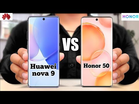 Huawei nova 9 vs Honor 50