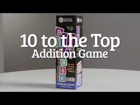 Видео обзор Математическая игра "10 наверху" Learning Resources