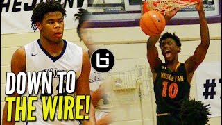 No. 1 Vernon Carey Jr. Goes DOWN TO THE WIRE vs NC's #1 Private School!