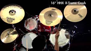 Video thumbnail for Sabian 16  HHX X Treme Crash by SABIAN Cymbals