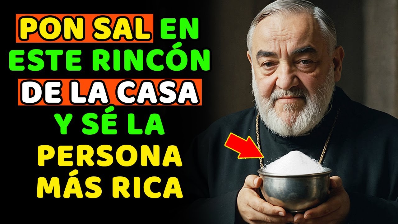 Padre Pío: ¡Coloca Sal en Estos 4 Lugares de tu Casa y MIRA lo que Sucede Después!