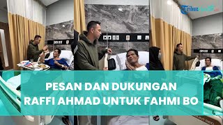 Ketulusan Raffi Ahmad Bikin Haru, Pesan dan Dukungannya Bangkitkan Semangat Fahmi Bo untuk Sembuh
