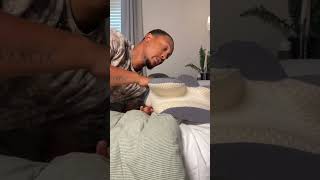If you want to stop sleeping badly, watch this...😴 #cervicalpillow #neckpain #ergonomicpillow