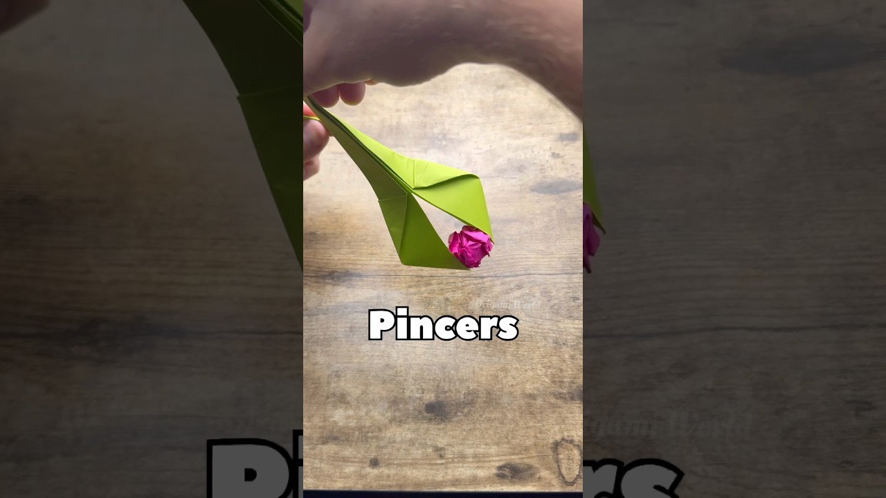EASY ORIGAMI PINCERS TUTORIAL | HOW TO MAKE PAPER PINCERS TOY | PAPER CRAFT IDEAS FOR BEGINNERS