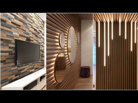 New Wooden wall decorating ideas 2021 | Modern living...