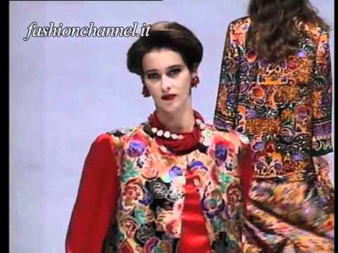 "Renato Balestra" Autumn Winter 1991 1992 Rome 7 of 11 Haute Couture Woman by FashionChannel