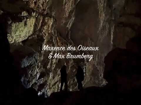 overtone flute harmonique & horn in the hundidero cave - Maxence des Oiseaux & Max Brumberg