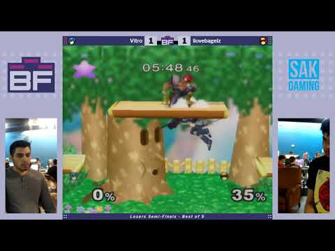 Battlefield: Rebirth Losers Semis - Vitro (Marth) vs ilovebagelz (Luigi)