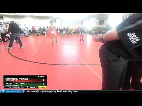 165 Lbs Round 2 (8 Team) - Joseph Monticello, New Jersey Vs Franco Latorre, Pennsylvania Blue 2f28