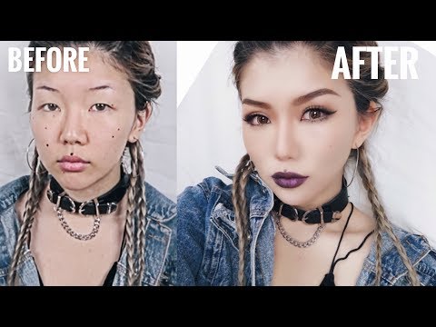 How To Go From Potato To Badass Makeup Tutorial