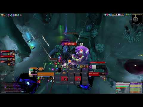 FatSharkYes vs Mythrax the Unraveler - Uldir Mythic - Resto Druid Pov