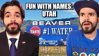 Fun with Names: Utah