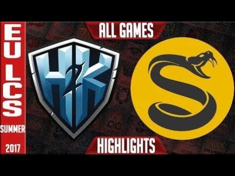 H2K vs Splyce Highlights ALL GAMES Regionals Worlds Qualifier Summer 2017 H2K vs SPY