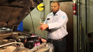 At idle speed the alternator was not working.