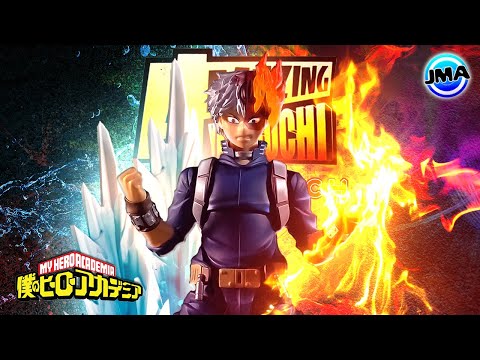 Todoroki Shoto 🧊🔥 MY HERO ACADEMIA Stop Motion Review + Revoltech & Figma Comparison / JM ANIMATION