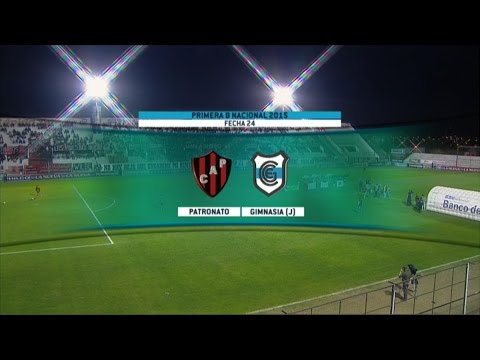 Fútbol en vivo. Patronato - Gimnasia (J). Fecha 24 del torneo de Primera B Nacional. FPT.‏