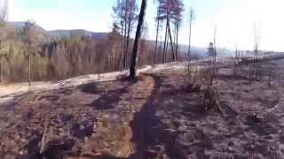 preview picture of video 'Mountain Biking Weaverville Basin trail, McKenzie gulch'
