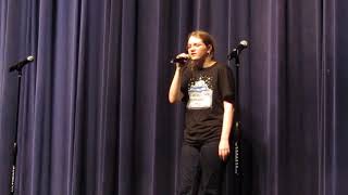 "Beautiful City" from Godspell, by Schwartz; Jonvieve Pelino, soloist
