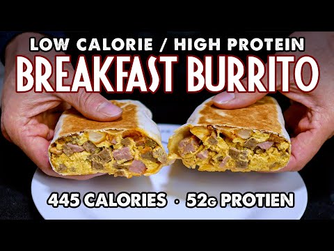 This Breakfast Burrito is GREAT for WEIGHT LOSS!