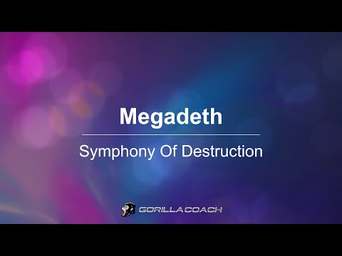 Megadeth - Symphony Of Destruction (Lyric Video)