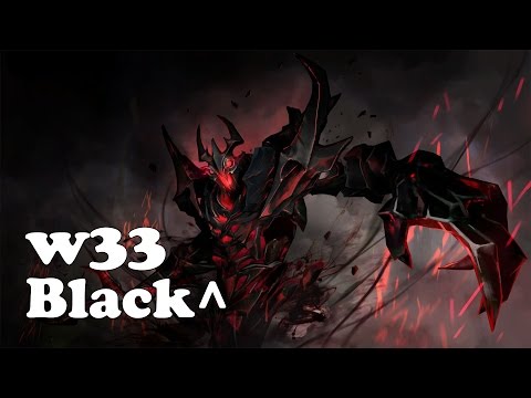 DotA 2 Shadow Fiend gameplay by w33 and Black^