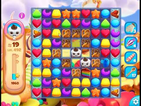 Cookie Jam Blast Level 492 - NO BOOSTERS 🍪 | SKILLGAMING ✔️