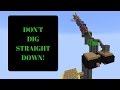 Don T Dig Straight Down Minecraft Custom Map I Created And Is On Minecraft Maps