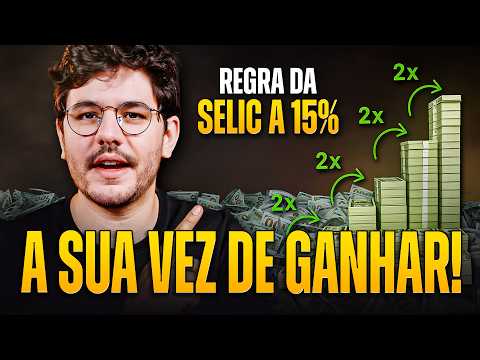 How to double your money without doing anything - The SELIC rule at 15%