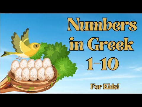 Learn Numbers in Greek From 1-10 | Learn Greek | Easy Greek Learning