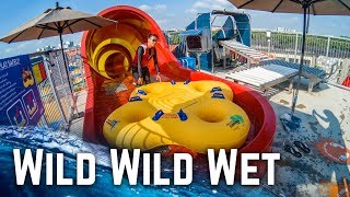 All Big Waterslides at Wild Wild Wet Singapore! (GoPro POV)