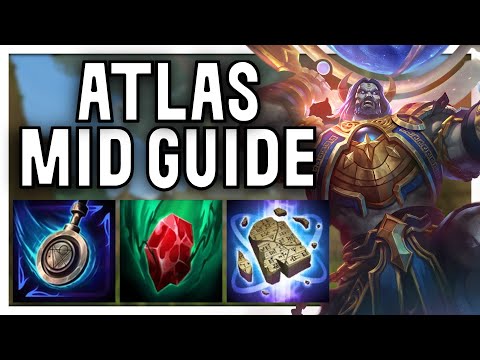 THIS IS HOW YOU BUILD ATLAS IN MID - Atlas Mid Ranked Conquest