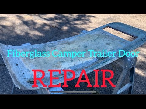 Scamp Trailer door | restoration part 1