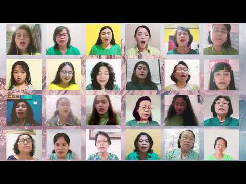 Virtual Choir WBI JATINEGARA | Bahagialah Tiap Rumah Tangga | Nyanyian Pujian 345
