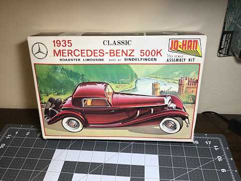1935 Mercedes-Benz 500K, Jo-Han GC-1135 (197x)