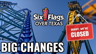 Download lagu Big Changes at Six Flags Over Texas! - Titan, Entrance, and Aquaman Updates! mp3