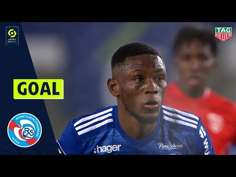 Goal Majeed WARIS (90' pen - RCSA) RC STRASBOURG ALSACE - NÎMES OLYMPIQUE (5-0) 20/21