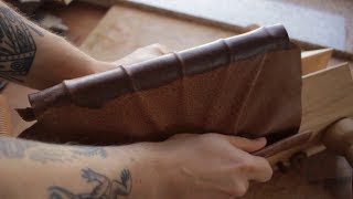 Making a Set of Simple Leather Journals: Book Forwarding and the Joys of Working with Leather