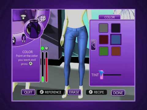 project runway wii game trailer