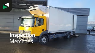 شاحنة التبريد Mercedes-Benz Atego 1324 Atego 4X2 Thermo King T-1200R 1500kg Ladebordwand Aut | صورة 4 - Autoline