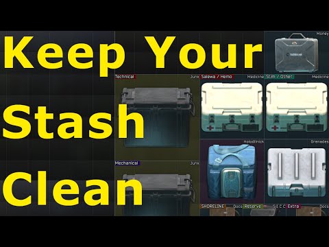 Stop Playing Tetris! - Escape from Tarkov New Player Guide - Stash Organization Guide.