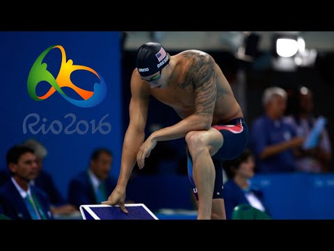 Caeleb Dressel 100m freestyle (underwater view) 2016 RIO Olympics Video