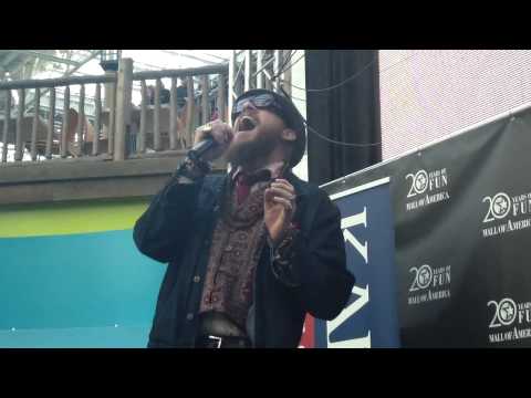 Nicholas David rocks the Mall of America with soulful sounds that his fans love