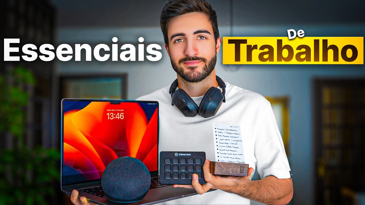 As 8 Compras que Mudaram o Meu Trabalho (Produtividade Máxima)