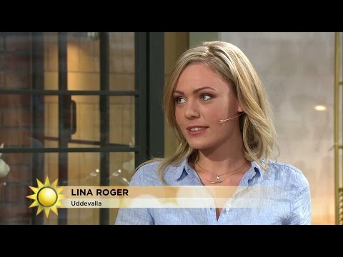 Lina Roger från Uddevalla skrapar Triss - Nyhetsmorgon (TV4)