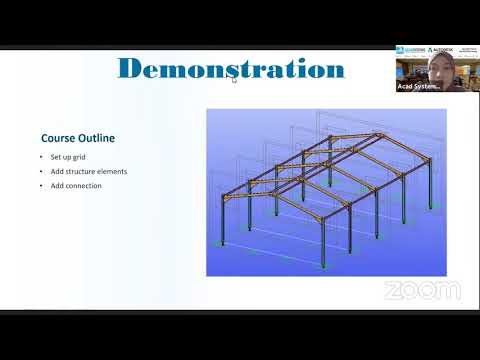 Modelling Steel Structure in Advance Steel for Beginner